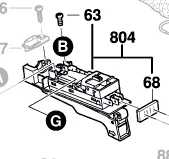 Interrupteur réf. 1 607 000 C15 BOSCH